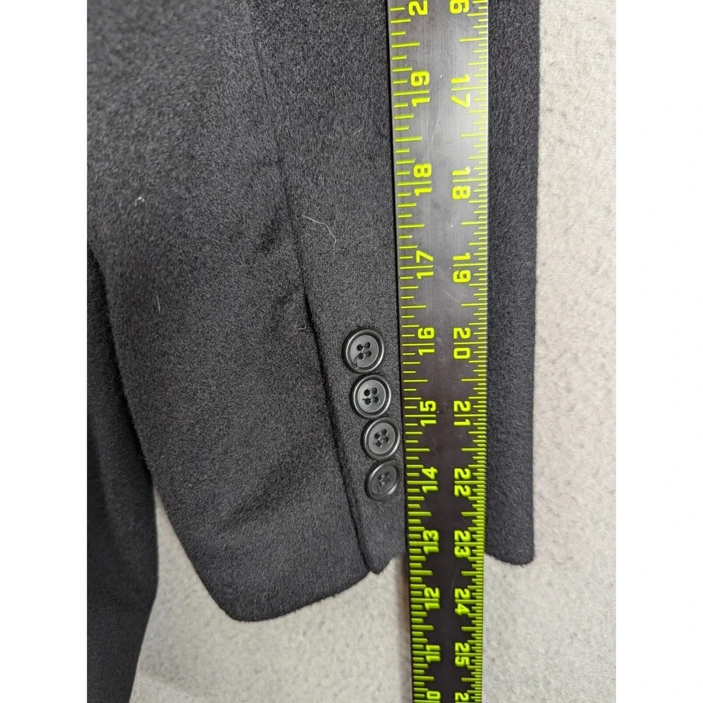 Brooks Brothers 346 Sport Jacket Mens 40S Black Cashmere? Coat Career Corpcore